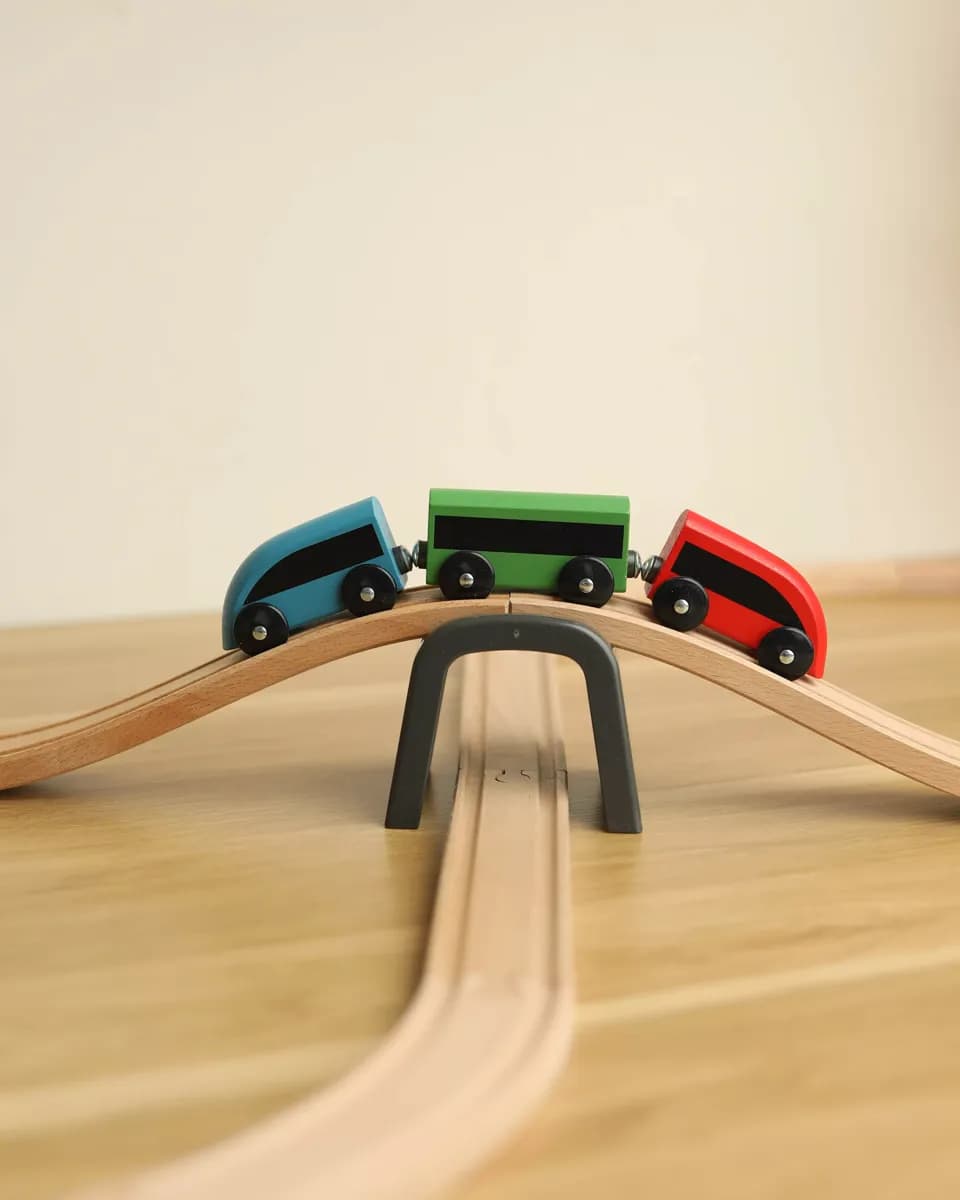 قطار چوبی ایکیا